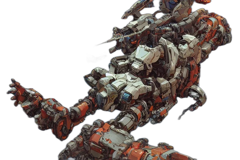 robot, weapon, sword, dragon transparent PNG cut-out