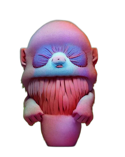 mask, creature, face, staff transparent PNG cut-out
