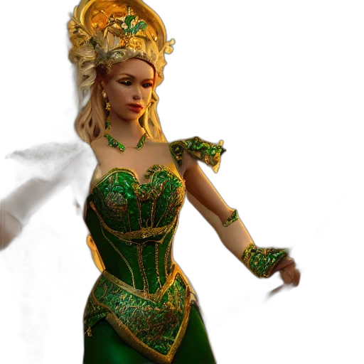 3d render, fantasy art, concept art, photorealistic transparent PNG cut-out