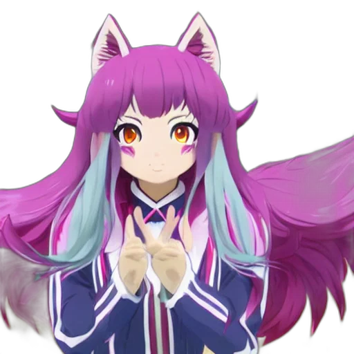 staff, creature, anime, pixel art transparent PNG cut-out