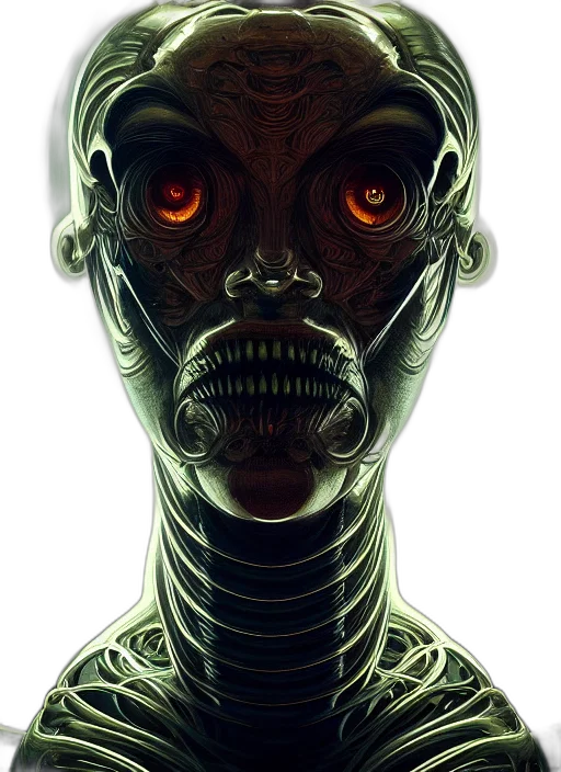 mask, robot, face, creature transparent PNG cut-out