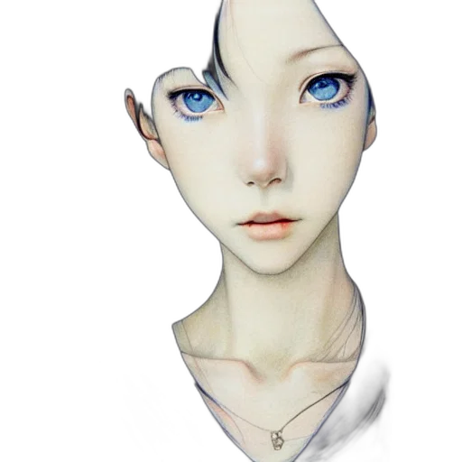 face, jewelry, mask, robot, fantasy art, concept art, photorealistic, anime transparent PNG cut-out