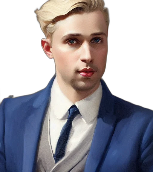 face, jacket, staff, photorealistic transparent PNG cut-out