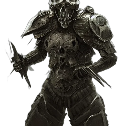 mask, robot, weapon, face, concept art, fantasy art, comic book art, 3d render transparent PNG cut-out