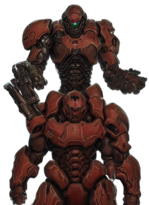 robot, weapon, concept art, 3d render transparent PNG cut-out