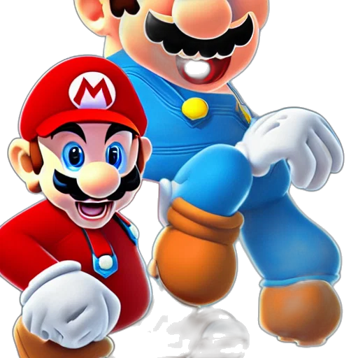 mask, weapon, face, 3d render, concept art, pixel art, photorealistic, mario transparent PNG cut-out