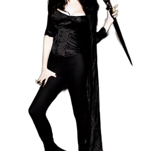 staff, sword, weapon, dress transparent PNG cut-out