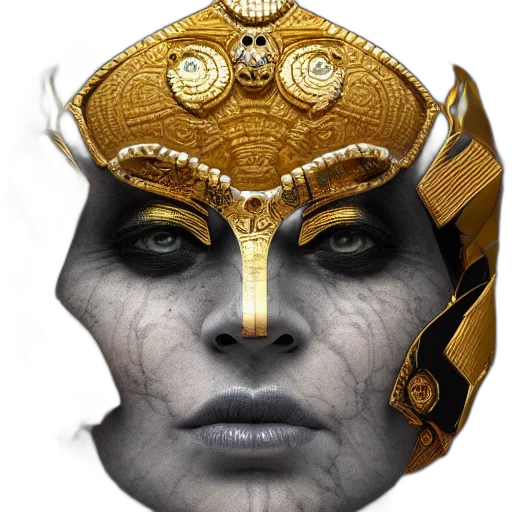 mask, face, jewelry, crown transparent PNG cut-out