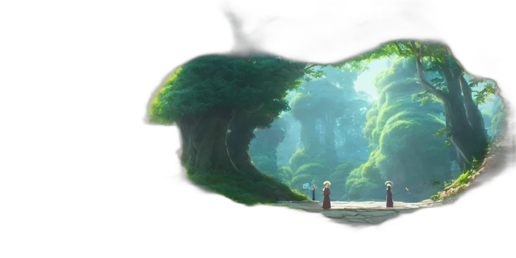 tree, mask, sword, crown transparent PNG cut-out