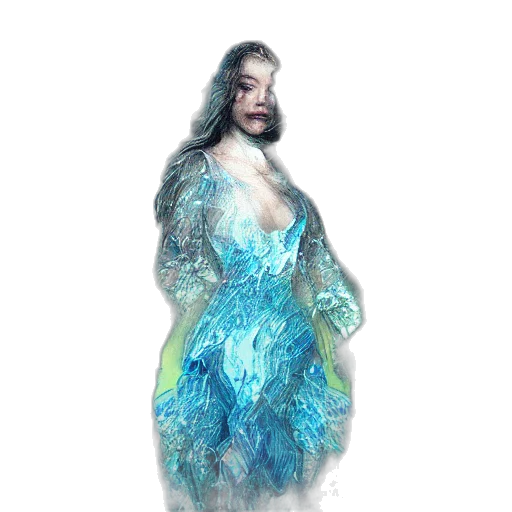 dress, creature, fantasy art, concept art transparent PNG cut-out