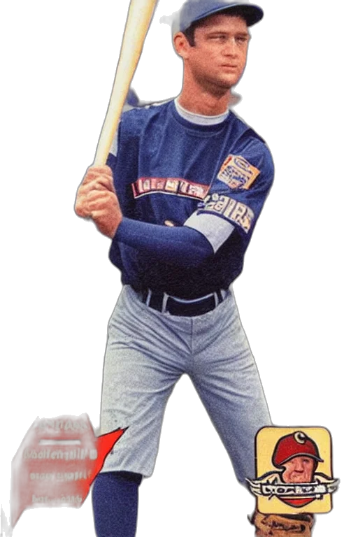 baseball, card, player, firing, laser, rifle transparent PNG cut-out