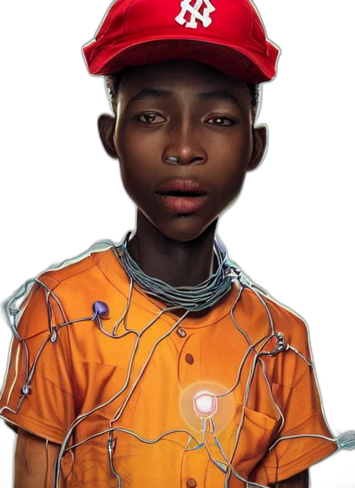 face, robot, staff, hat, concept art, photorealistic, comic book art, fantasy art transparent PNG cut-out