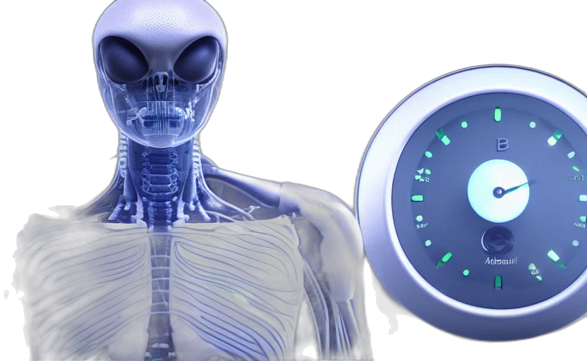 robot, human, performance, biosensors transparent PNG cut-out