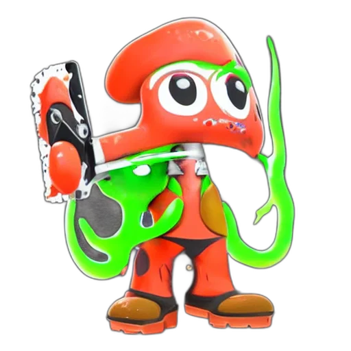 staff, weapon, robot, creature transparent PNG cut-out