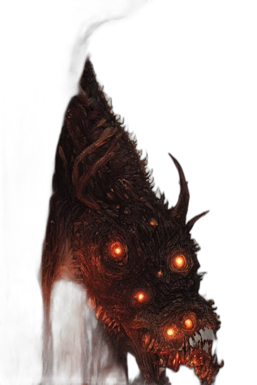 dragon, mask, creature, face transparent PNG cut-out