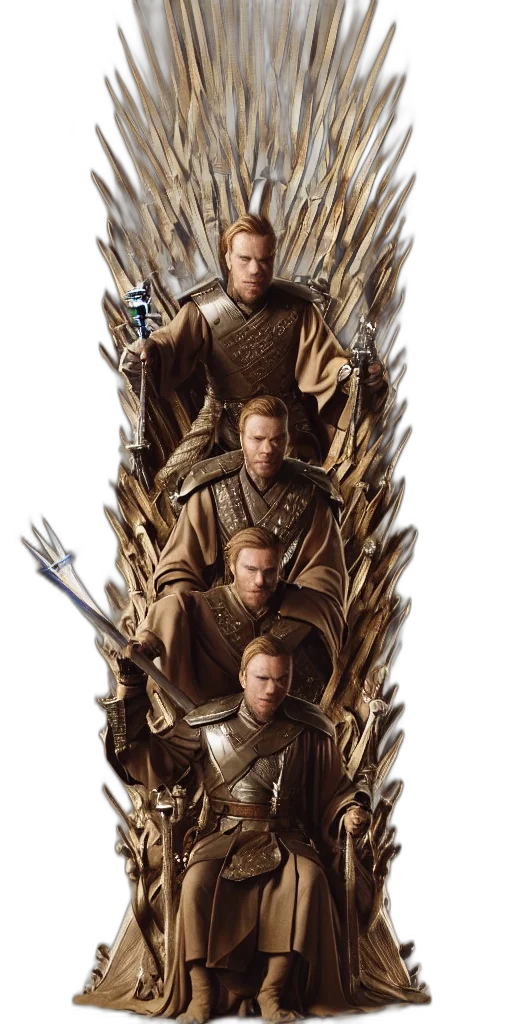 crown, sword, staff, dragon transparent PNG cut-out