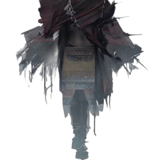 jacket, weapon, mask, staff transparent PNG cut-out