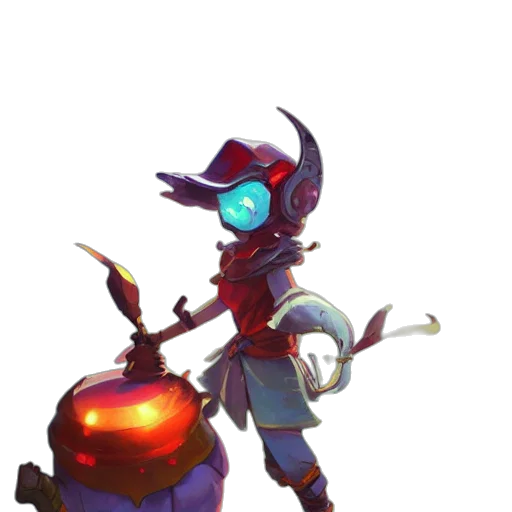 staff, dragon, weapon, robot transparent PNG cut-out