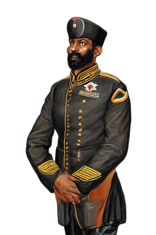 staff, crown, jacket, face transparent PNG cut-out