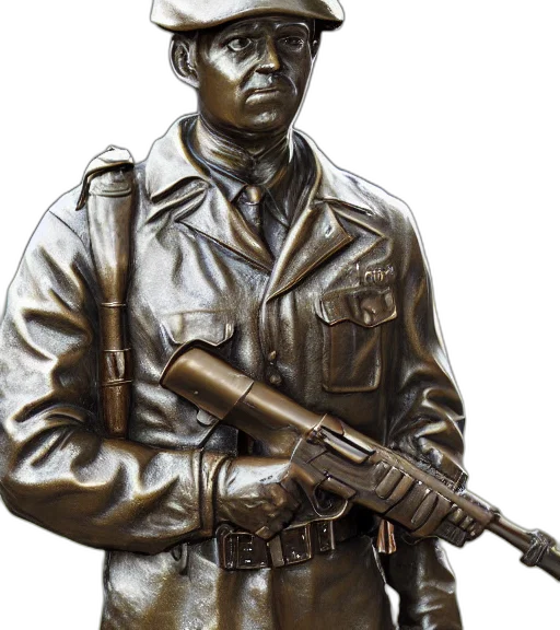 jacket, staff, weapon, photorealistic, concept art, 3d render, comic book art, photo transparent PNG cut-out