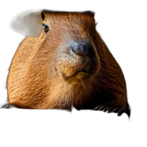 animal, hat, hair, creature transparent PNG cut-out