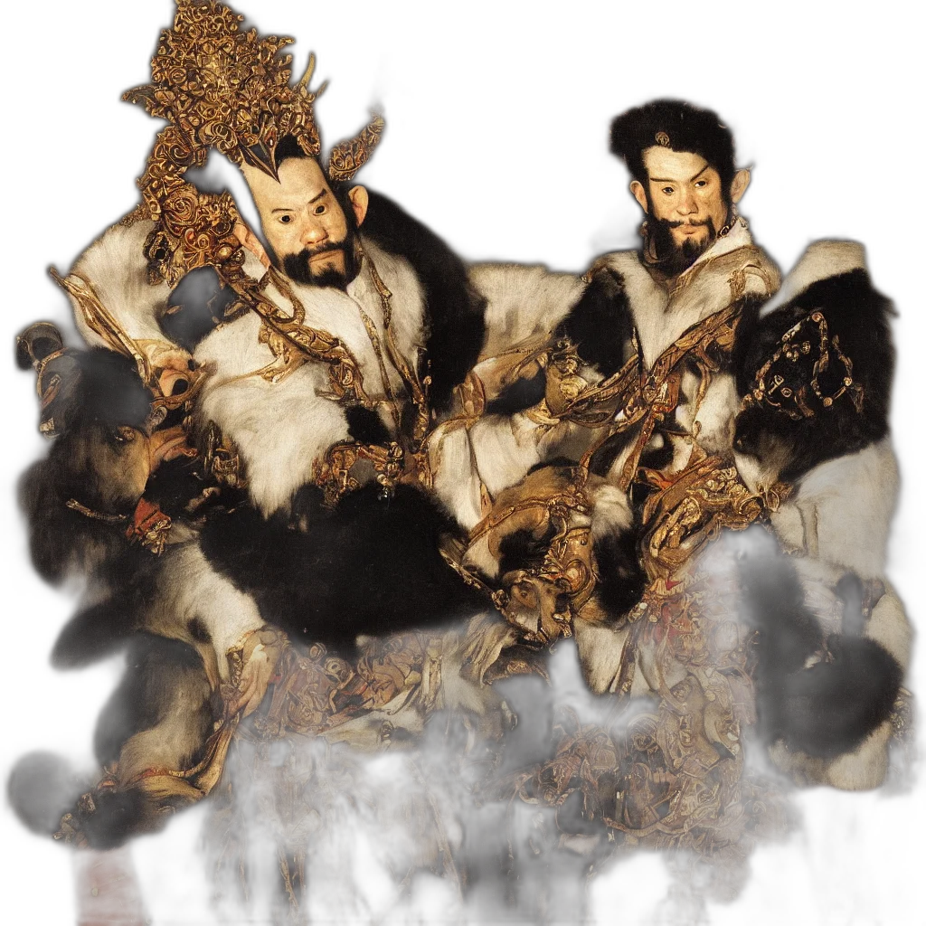 staff, crown, hair, concept art transparent PNG cut-out