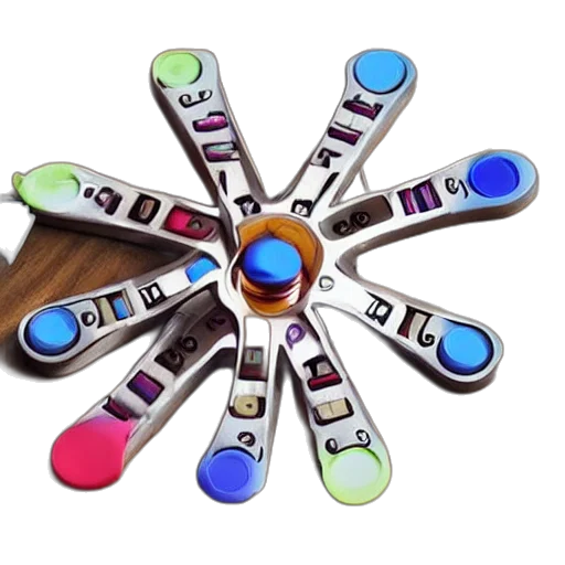shoes, jewelry, staff, umbrella, colorful, neon, god, playing transparent PNG cut-out
