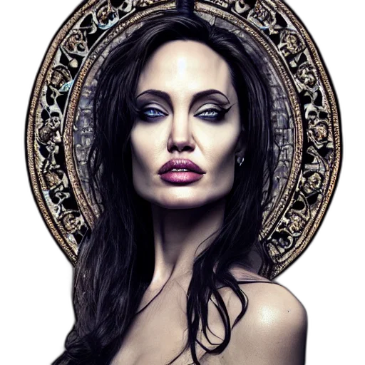 face, jewelry, crown, photorealistic transparent PNG cut-out
