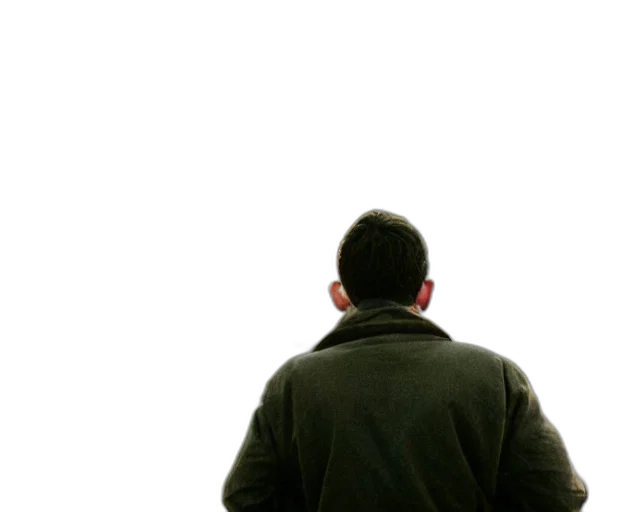 jacket, staff, face, mask transparent PNG cut-out
