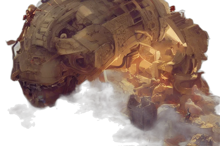 dragon, concept art, fantasy art, photorealistic transparent PNG cut-out
