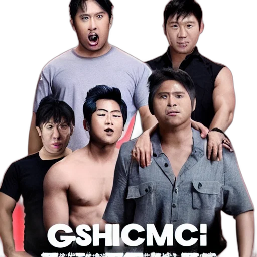 gachimuchi, movie, poster transparent PNG cut-out