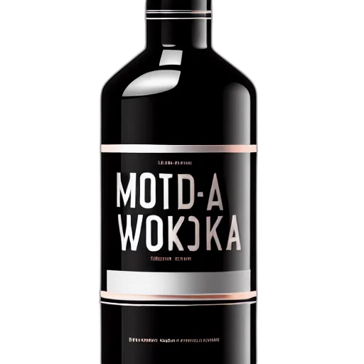 bottle, 3d render, monochrome, dark transparent PNG cut-out