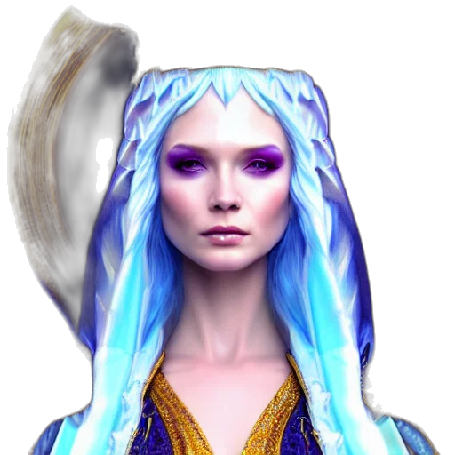 crown, face, jewelry, staff transparent PNG cut-out