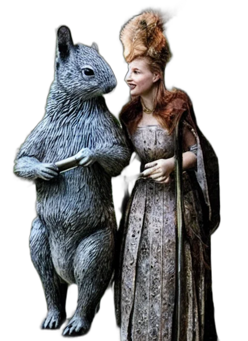 dress, dragon, animal, 3d render transparent PNG cut-out