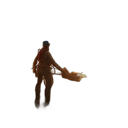staff, weapon, robot, creature transparent PNG cut-out