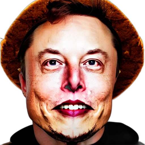 face, hat, robot, mask, cartoon, photorealistic, concept art, 3d render transparent PNG cut-out