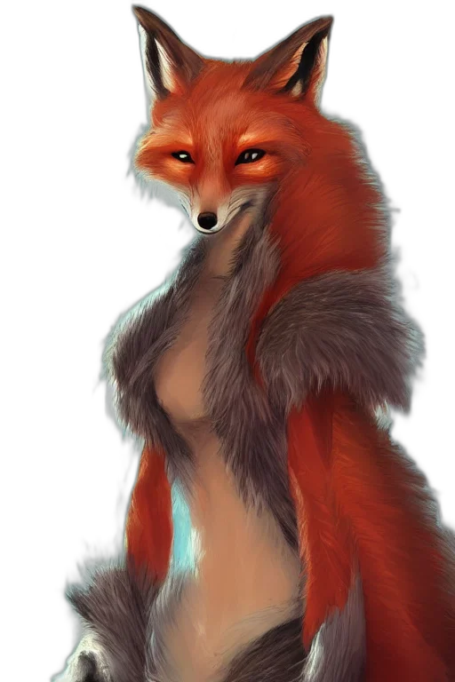 animal, creature, staff, face, concept art, watercolor, fantasy art, photorealistic transparent PNG cut-out