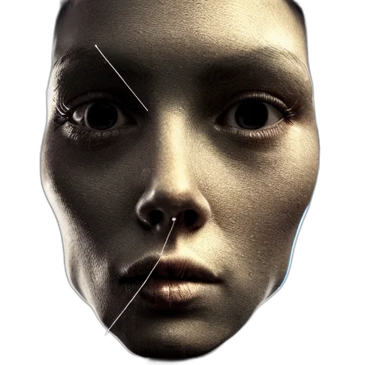 mask, face, jewelry, robot transparent PNG cut-out