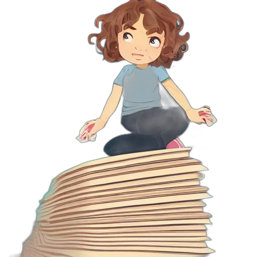 food, hair, dress, weapon, concept art, 3d render, anime, cartoon transparent PNG cut-out