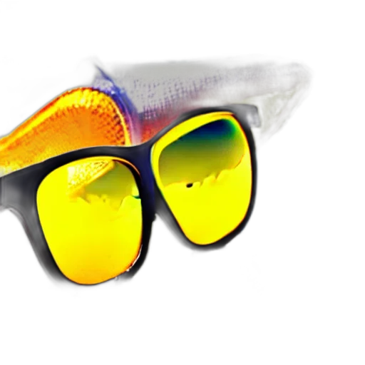 3d render, photorealistic, lemon, wearing transparent PNG cut-out