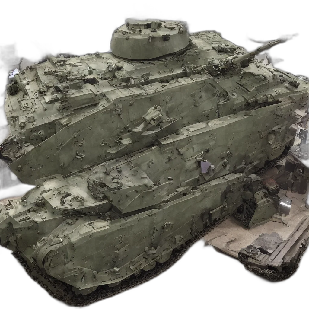 weapon, animal, car, robot, 3d render, concept art, photorealistic, photo transparent PNG cut-out