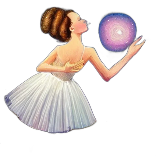 staff, dress, hair, concept art transparent PNG cut-out