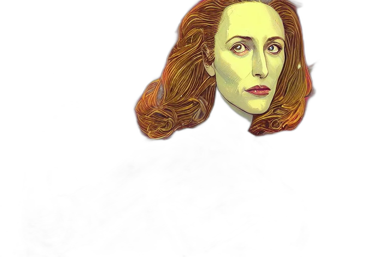 face, mask, hair, jacket transparent PNG cut-out
