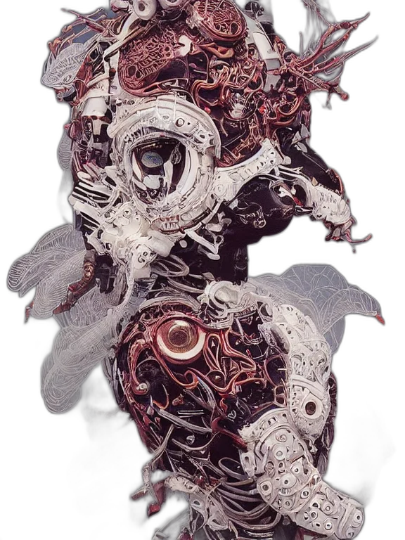 mask, robot, creature, face transparent PNG cut-out