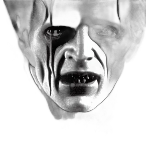mask, face, creature, crown transparent PNG cut-out