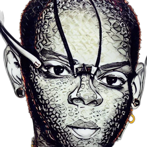 jewelry, face, crown, mask transparent PNG cut-out