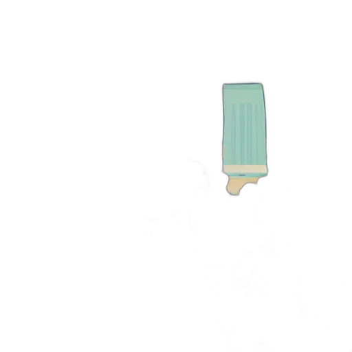 umbrella, dress, furniture, bottle, pixel art, 3d render, anime, vaporwave transparent PNG cut-out