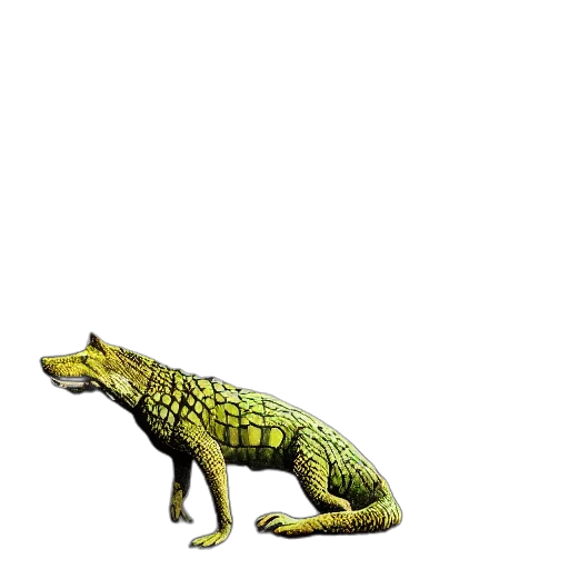 animal, creature, dragon, staff transparent PNG cut-out