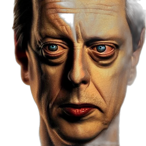 face, mask, robot, photorealistic transparent PNG cut-out