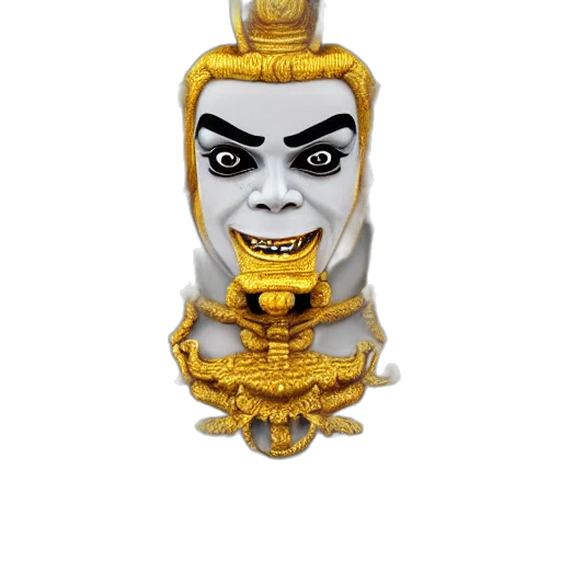 mask, jewelry, face, crown, 3d render, concept art, photorealistic, naraka transparent PNG cut-out